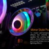 Gamdias Chione M2-240r Dual Fan Rgb Liquid Cooler With Remote Control