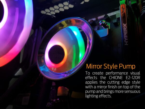 Gamdias Chione M2-240r Dual Fan Rgb Liquid Cooler With Remote Control