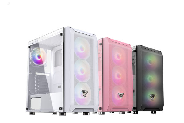 Fantech Cg-80 Aero Middle Tower Cpu Casing White 165mm Cpu Height