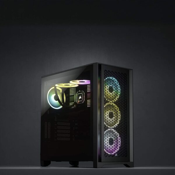81EB2IrD23L._AC_SL1500_ Corsair 4000D Airflow Tempered Glass Mid-Tower ATX PC Case - Black