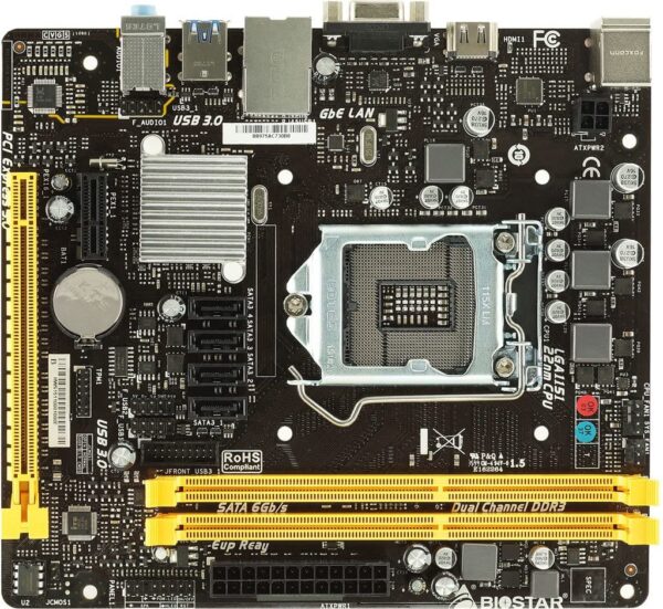 Biostar H110mhv3 Ver. 7.x 6th Gen Motherboard