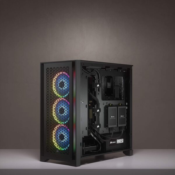 81LGv-0mBsL._AC_SL1500_ Corsair 4000D Airflow Tempered Glass Mid-Tower ATX PC Case - Black