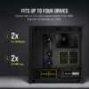 81PvIDKv6ML._AC_SL1500_ Corsair 4000D Airflow Tempered Glass Mid-Tower ATX PC Case - Black