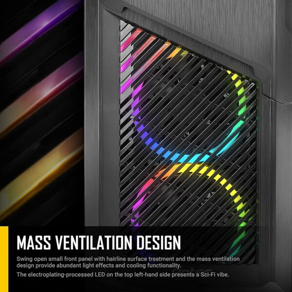 Antec Dark Phantom Dp502 Flux