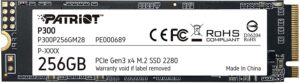 81TkkxDWw+L._AC_SL1500_ Patriot P300 256gb M.2 2280 Nvme With 1 Year Warranty