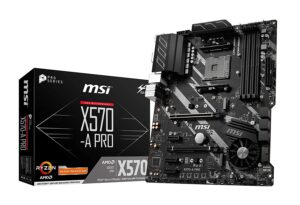 81s4thzAImL._SL1500_ Msi X570 A Pro Amd Motherboard With 1yr. Wranty