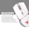 Fantech Gaming Mouse Vx7 Crypto Space Edition White