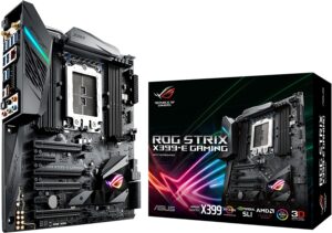 Asus Amd X399 Eatx Gaming Motherboard Aura Sync Rgb Led Lighting Wifi