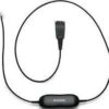 Jabra Gn 1200 0.8m Straight Qd To Mod Plug Telephone To Headphone Jack
