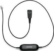 Jabra Gn 1200 0.8m Straight Qd To Mod Plug Telephone To Headphone Jack