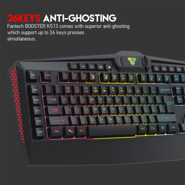 9e6ecee4 Fantech K513 Booster Membrane Gaming Keyboard