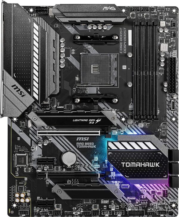 Msi B550 Tomahawk Motherboard For Ryzen With 1yr Warranty