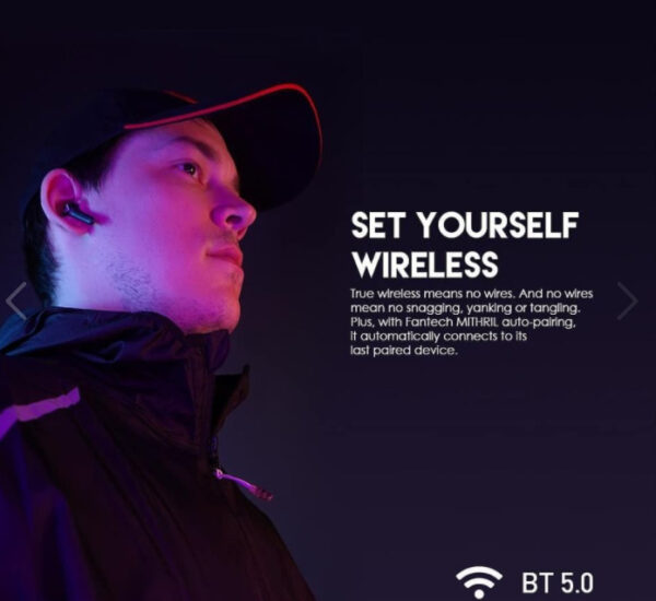 Capture3 Fantech Tws Tx-1 Mithril 5.0 Wireless Earphones