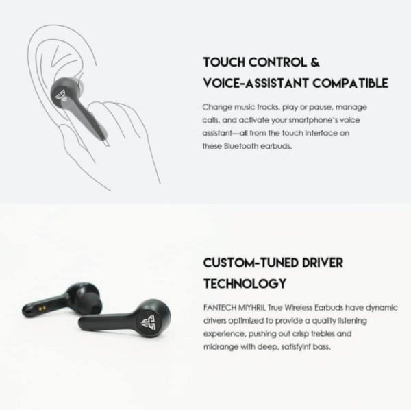 Capture6 Fantech Tws Tx-1 Mithril 5.0 Wireless Earphones