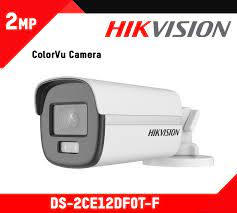 Hikvision 2mp Colorvu Bullet Camera Ds-2ce12df0t-f Tvi/ahd/cvi/cvbs