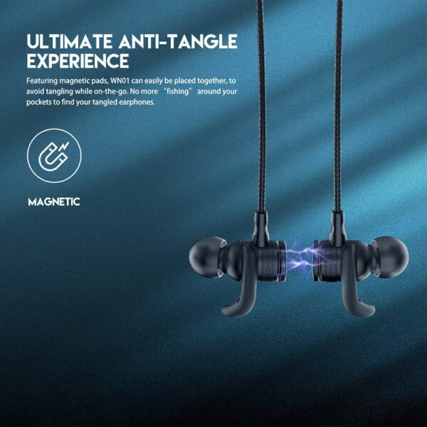 Fantech Wn01 Gaming Wireless Earphones Neckbands 17hrs Backup