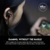 Fantech Wn01 Gaming Wireless Earphones Neckbands 17hrs Backup