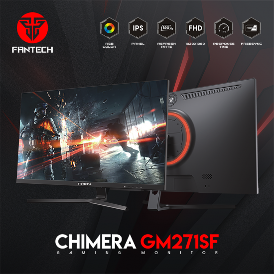 Fantech GM271SF-550x550 Fantech 27inch Ips 165mhz Monitor For Gaming/editing- 1yr Warranty