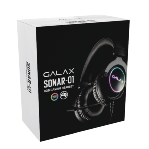 GX_SONAR02_R Galax Gaming Headset/ Headphone (snr-01) Usb 7.1 Channel Rgb