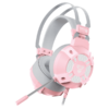 Fantech Hg11 7.1 Surround Sound Usb Pc Stereo Gaming Headset Pink