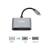 Rapoo Xd10v Type C To Vga+hdmi Multi Function Adapter (2in1)