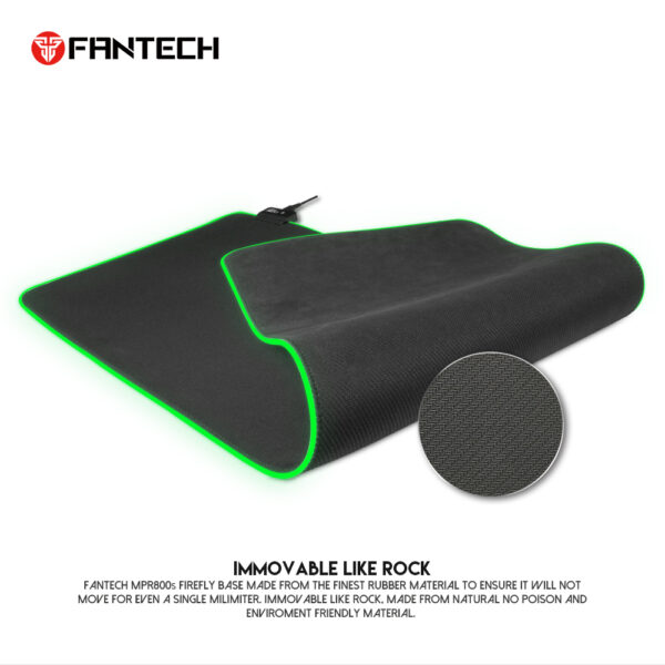 a4d3955a-2 Fantech Mpr800 Mouse Pad 7colors Rgb Non-slip Rubber Bottom Clothing