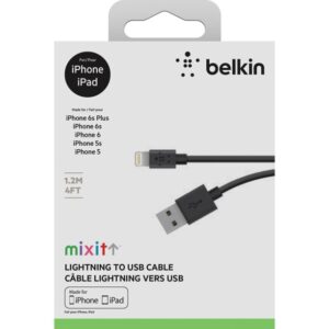 b0e0c514-9993-4c5a-a202-7190bca82d0f_1.a09560167c1175ee81e3c0691df65f96 Belkin Mixit Lightning To Usb Chargesync Cable F2cu012bt04-blk