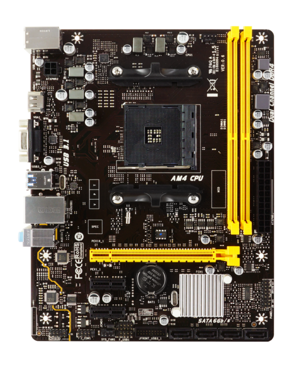b20180412_1 Biostar A320mh Ryzen Motherboard With 1 Yr Warranty
