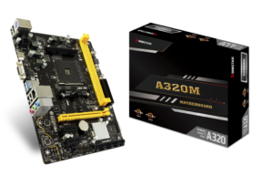 Biostar A320mh Ryzen Motherboard With 1 Yr Warranty