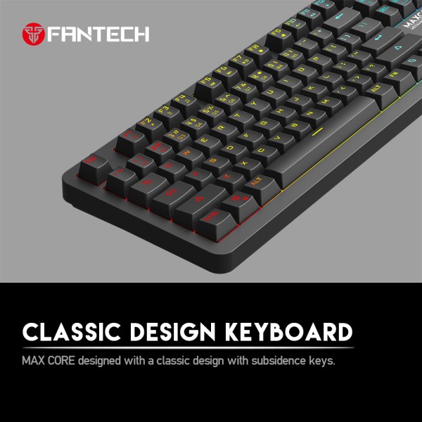 Fantech Gaming Mk852 Max Core Mechanical Keyboard Black