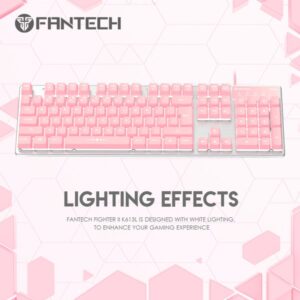 b9903012 Fantech Fighter Ii K613l Gaming Keyboard Pink