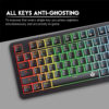 Fantech Gaming Mk852 Max Core Mechanical Keyboard Black