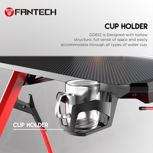 Fantech Gaming Desk/computer Table Gd-714 Free Delivery Ktm