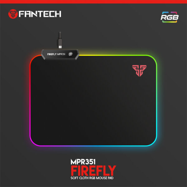 c9d031ce Fantech Mpr351rgb Mousepad (electronic) 350mm X 250mm X 3mm