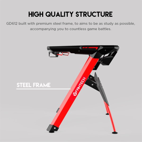 Fantech Gaming Desk/computer Table Gd-714 Free Delivery Ktm