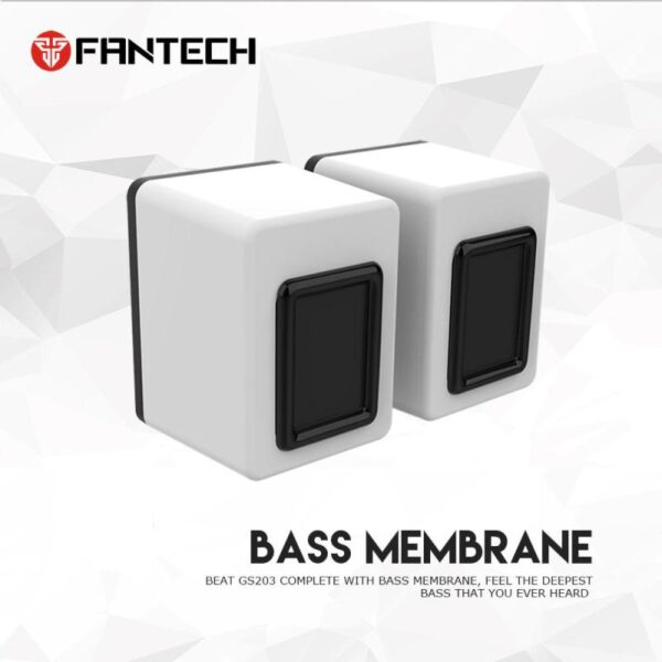 Fantech Gs202 Speakers Perfect Sound Hi-res Audio 360 Surround White