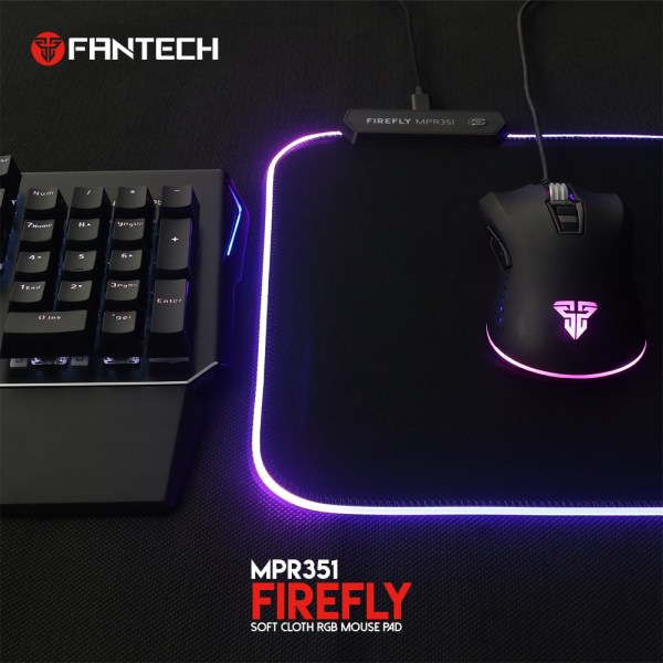 d62c62e9 Fantech Mpr351rgb Mousepad (electronic) 350mm X 250mm X 3mm