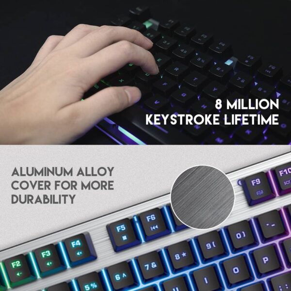 Fantech Fighter K613x Aluminum Backlit Gaming Keyboard