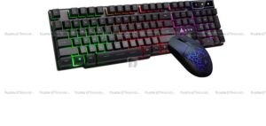 km032 Goldkist Km-032 Combo Keyboard With Mouse (rgb)