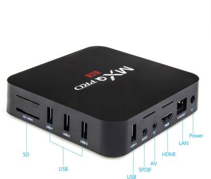 Mxq Pro Amlogic S905 4k Android 5.1 H.265 1gb/8gb Smart Tv Box Player