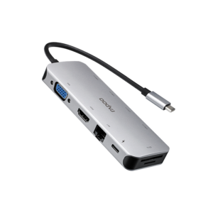 xd200-2_ Rapoo Xd200c Usb-c Multi Function Adapter (10in1)