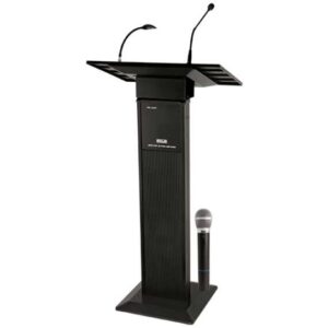 0071196_PA-Lectern-System-1-570x570.png Ahuja Podium Inbuilt Spkrs, Amp, C. Mic Podium Mic Usb Port Wsl2500r