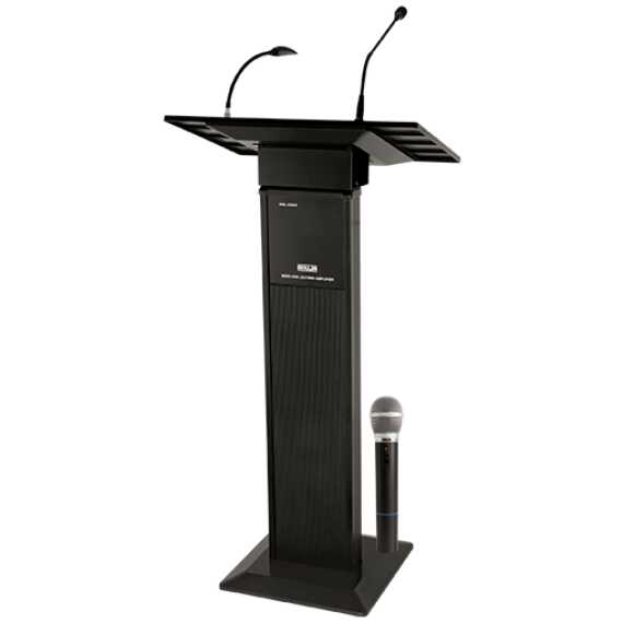 Ahuja Podium Inbuilt Spkrs, Amp, C. Mic Podium Mic Usb Port Wsl2500r