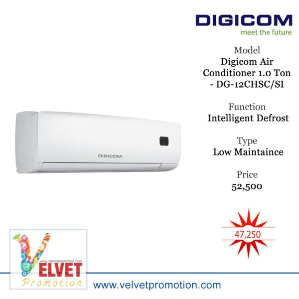 Digicom Dg-12chsc/si 1.0 Ton Split System Air Conditioner