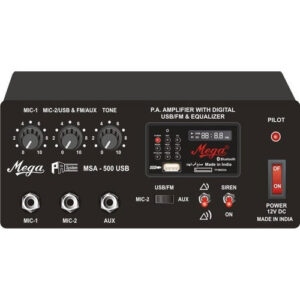 12v-mobile-amplifier-500x500 Msa 500 P.a. Mobile Amplifier Cum Siren