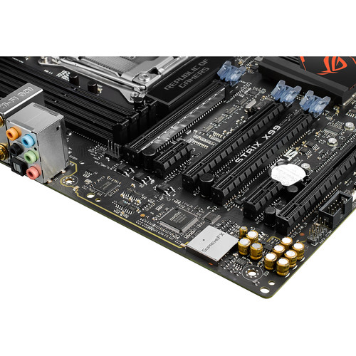 Asus Rog Strix X99 Gaming, 2011-v3 I7 X-series Processor,18 M Wrnty.