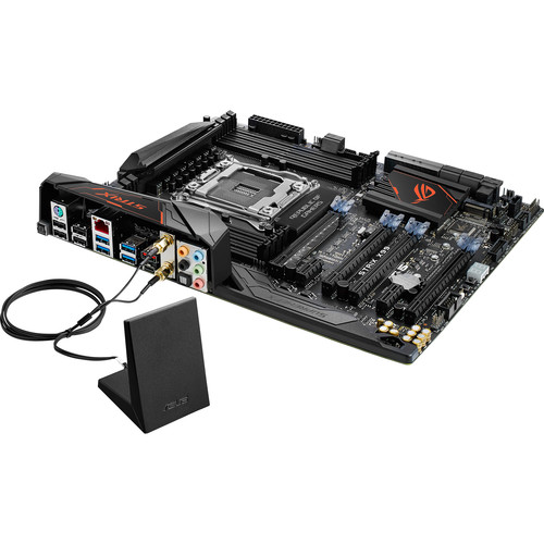 Asus Rog Strix X99 Gaming, 2011-v3 I7 X-series Processor,18 M Wrnty.