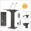Mega Pd 900 P.a Power Podium With Laptop Table Inbuilt Bluetooth