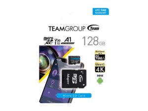 20-331-311-V04 Team Micro Sdxc 4k Support 90mb/s, 32gb-1 Yr.warranty