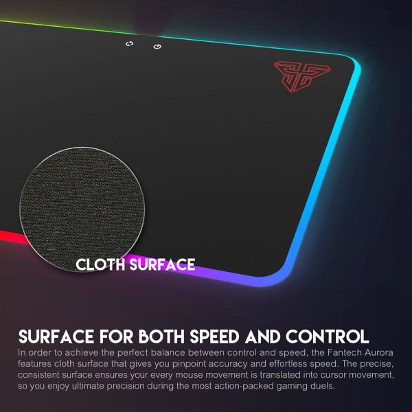 20180127011541-2aa2fca7-me-3 Fantech Mpr350 Aurora Rgb Mouse Pad-1 Year Warranty
